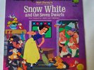 Walt Disney's SNOW WHITE 12” Vinyl Record & Story Book 1969
