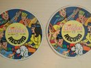 2 - Vintage The ARCHIES Cereal Cardboard Records 5 1/2
