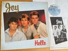 JOY  hello LP + insert 1986 Modern Talking ITALO Ganymed CC Catch Enigma Rockets