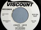 HEAR IT 60's Doo-Wop Promo 45 rpm record The Skyliners 