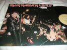 IRON MAIDEN -LIVE + ONE- VERY HARD TO FIND LP BLACK VINYL MADE IN GREECE MINT