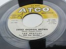 THE BEATLES  ORIGINAL 1964 USA  ATCO  45  SWEET GEORGIA BROWN