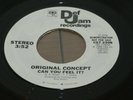 ORIGINAL CONCEPT-Can You Feel It/Knowledge Me-DEF JAM Promo CS7 2308-Hip Hop 45