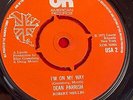 DEAN PARRISH I'm On My Way 1975 UK 7