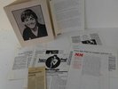 IGGY POP 1977 Lust For Life publicity kit FOLDER w/ bio/info & press clippings