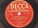 314g3.  Karol Szreter - Carnaval (Schumann, Op. 9) - Decca 25289-25291 (3 rec)