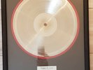 Pink Floyd - Dark Side of the Moon, B-Side - Metal Stamper - gerahmt - RARITÄT
