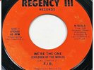 F.J.B. “We’re The One / (INSTRO)” REGENCY modern soul funk RARE NJ PRESS  45