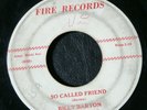 RARE ROCKABILLY R&B 45 Billy Barton -So Called Friend / Wanted Man FIRE HEAR