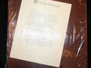 Franklin Mint Record Society  63/64 Brahms Concert Program New/Sealed