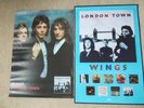 WINGS PAUL McCARTNEY LONDON TOWN PAIR OF CAPITAL RECORDS 1978 PROMO POSTERS