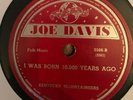 JoeDavis 3506 Crockett Mountaineers BUFFALO GAL 78rpm Country 1931 E off CROWN
