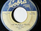 MAGIC SAM-LOVE ME WITH A FEELING ON COBRA R&B BLUES 45-HEAR