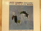 STAN GETZ • LUIS BONFA - Jazz Samba Encore  LP 1963 - VERVE US V6-8523 - VG