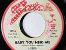SPECIALS-BABY YOU NEED ME ON SATCH NORTHERN 45-HEAR