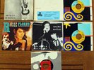 Rare Country Promo Pack of 45s - Rosie Flores- Six 45s With Palomino Club Ticket