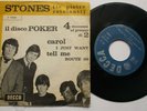 THE ROLLING STONES CAROL+3 ITALY DISCO POKER YELLOW 7