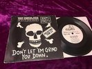 RARE 1981 EXPLOITED/ANTI-PASTI DON'T LET EM GRIND YOU DOWN 7