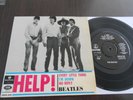 THE BEATLES EP HELP   SWEDEN GEOS 234 LIGHT VERSION  SWEDISH COVER