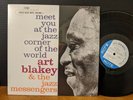 ART BLAKEY  MEET YOU AT THE JAZZ CORNER OF THE WORLD Lee Morgan Blue Note LP NM