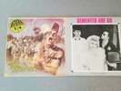 2 Demented are go vinyl LPs neuwertig psychobilly plus 1 badge und 1 patch