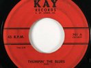 JACK & JUMPIN' JACKS Thumpin' The Blues / More More Kay Rockabilly RARE 45 HEAR