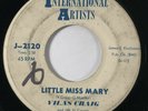 VILAS CRAIG You Know How / Little Miss Mary International Artists Rockabilly 45