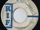 VILAS CRAIG My Heart / If I May Rif Teen Rockabilly 45 HEAR