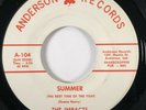 IMPACTS Summer / Lindae Anderson Garage Surf Vocal Indiana NM 45 HEAR