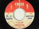 Rockabilly 45 - Jimmy Lee & Wayne Walker - Love Me - Chess - mp3 - rare promo
