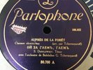 78 RPM - DANILEWSKY Russian ténor - Auprès de la forêt -PARLOPHONE 80708