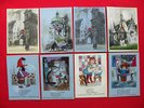 BEACH BOYS heroes and villiains SET OF 8 ORIG 1967 MINT Polish FLEXI postcards