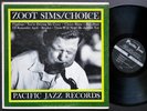 ZOOT SIMS Choice LP PACIFIC JAZZ PJ-20 US 1961 MONO Gerry Mulligan Russ Freeman