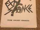 Exit-stance: Crime Against Humanity 7”. Fight Back Records. Antisect Crass RARE