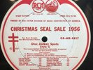 Rare 1956 Radio Spots LP CHRISTMAS SEAL SALE DINAH SHORE FRANK SINATRA AND MORE