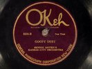78 RPM -- Bennie Moten's Kansas City Orchestra, Okeh 8184, E-V+ Jazz