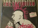 -THE EXPLOITED-ON STAGE -UK WHITE VINYL-PUNK-   Rare OI  Punk   IMPORT