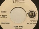 Romeo Taylor For You/ Will You Come Back My Love 7