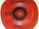 SAXON BACK ON THE STREETS SIGNED by ALL 4 UNPLAYED 1985 SHAPED 7