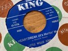 LITTLE WILLIE JOHN Heartbreak KING 45, R&B, SOUL ORIG RARE VINYL