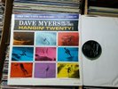 Dave Myers And The Surftones Hangin' Twenty  AUTOGRAPHED vinyl LP: NM j: VG+