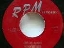 ARTHUR LEE MAYE Crowns 45 Love me always / Loop de loop RPM Mint- doowop  KZ 560