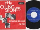 The ROLLING STONES * Get Off Of My Cloud * 1965 Belgian Red Picture Sleeve *