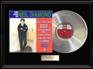 NEIL DIAMOND THE FEEL OF DEBUT LP RARE WHITE GOLD SILVER PLATINUM TONE RECORD
