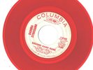 BARBRA STREISAND--7'-RED VINYL PROMO 45--(SECOND HAND ROSE)---VG+