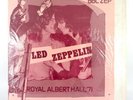 LED ZEPPELIN ROYAL ALBERT HALL 71' LIVE LP RECORD 12