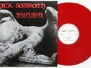 Black Sabbath - Walpurgis LP RED VINYL UK Radio 1970 & Demo 1969 Ozzy Osbourne