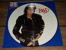 MICHAEL JACKSON Bad 1st Press Vinyl LP Picture Pepsi Pop Rock