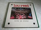 Live In Italy - Lou Reed 2 x Vinyl Records RCA Records 1984 Gatefold cover