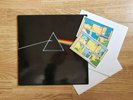 Pink Floyd - Dark Side of the Moon UK press vinyl LP inc stickers and posters